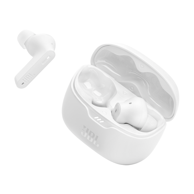 JBL Tune Beam - White - True wireless Noise Cancelling earbuds - Detailshot 4 image number null